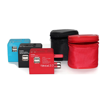 Travel Adaptor w/ 2USB