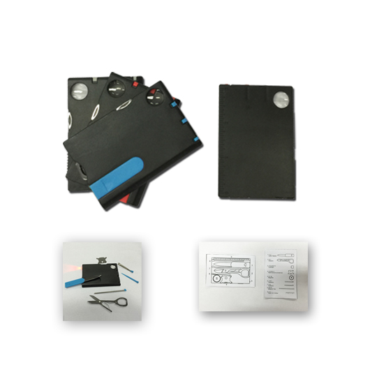 Plastic Card Tool Set