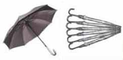 24” UV Solid regular umbrellas