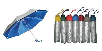 21 UV Solid mini umbrellas