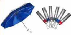21” UV solid Econ mini umbrellas