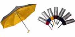 21” UV Solid Ultra mini umbrellas
