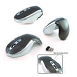 Foldable Wireless Optical Mouse With E-Button