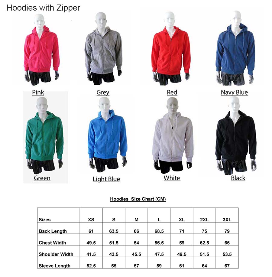 Hoodies with Zipper
