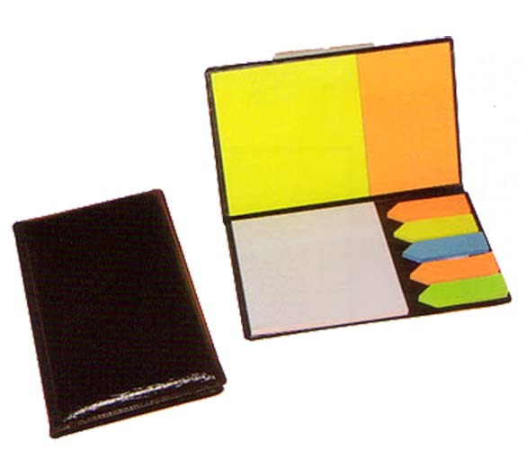 Sticky Pad in PU Cover