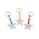 Sea Star Metal Keychain