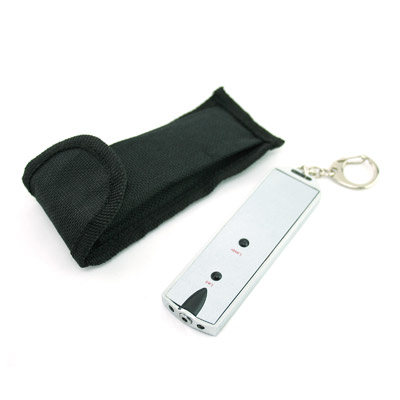 Dual LED Laser Card w/ PU Pouch 
