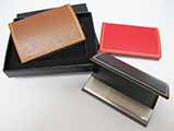 PU Leather Name Card Holder <P>