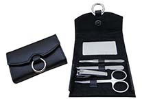 PU Manicure Set with Mirror