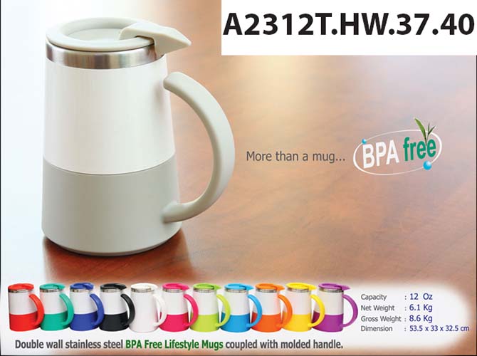 Stainless Steel Double Wall Mug