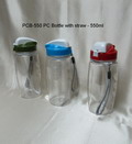 PC Bottle w/ Straw