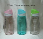 PC Bottles w/ Strainer