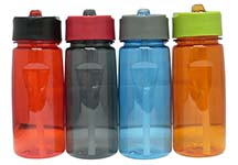 PC Bottle with Straw 600ml