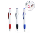 Plastic Ball Pen with Torch Light