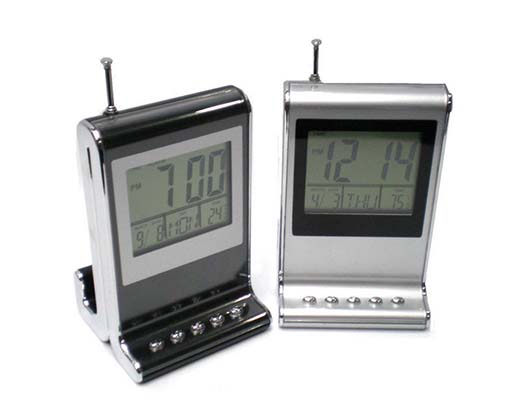 Radio with LCD Clock