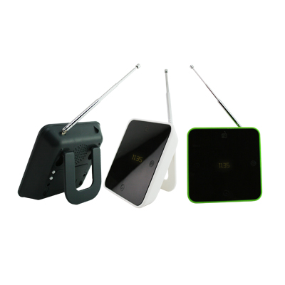 Touch Shower Radio with Alarm Clock