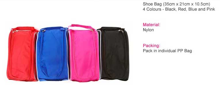 Nylon Shoe Bag
