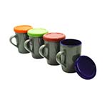 Hometip Ceramic Mug w/Cover