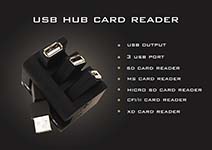 USB Hub Card Reader