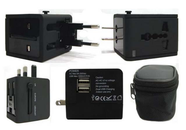 Travel Adaptor w/USB Hub V.1.0